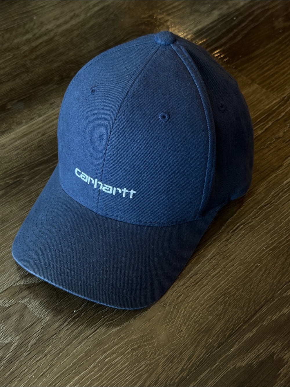 CARHARTT WIP work in progress Flexfit Baseball Cap NAVY Size S